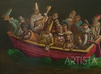 222-60X70CM OIL ON CANVAS