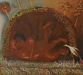 273-70X90CM OIL ON CANVAS