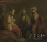 89-31X34CM OIL ON WOOD