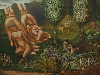 217-60X70CM OIL ON CANVAS