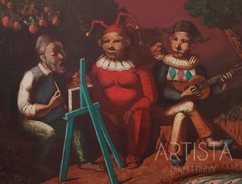 221-60X70CM OIL ON CANVAS