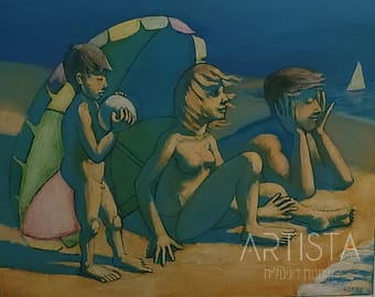 236-60X70CM OIL ON CANVAS