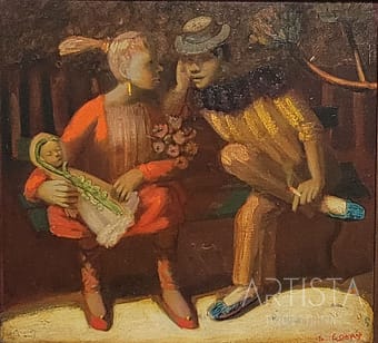 64-50X60CM OIL ON CANVAS