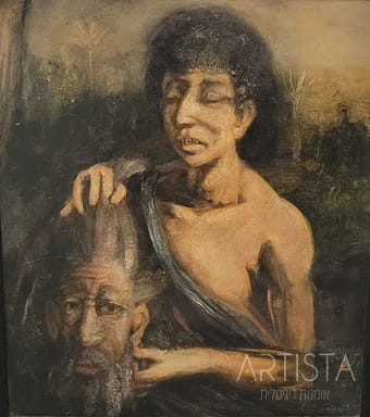 127-40X44CM OIL ON WOOD