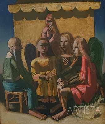 251-70X80CM OIL ON CANVAS