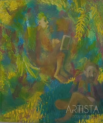 82-29X33 CM OIL ON WOOD