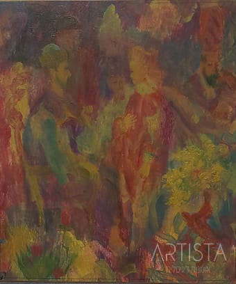 22-29X34CM OIL ON WOOD