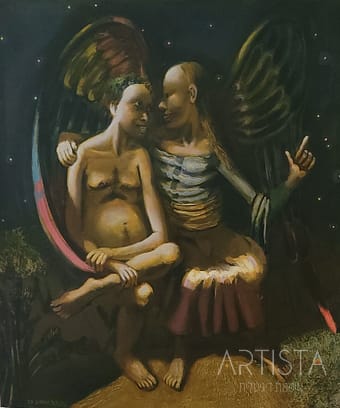 258-70X80CM OIL ON CANVAS