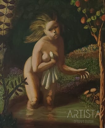 282-70X90CM OIL ON CANVAS