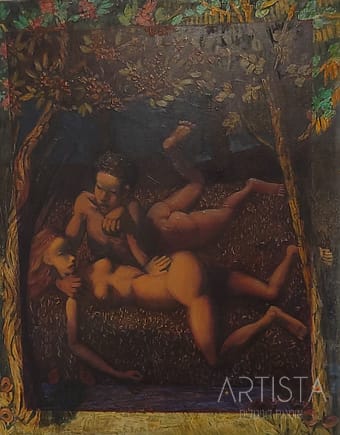 204-60X76CM OIL ON CANVAS