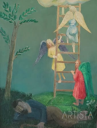 143-45X60CM OIL ON WOOD