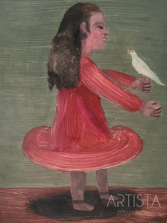 134-38X49CM OIL ON WOOD