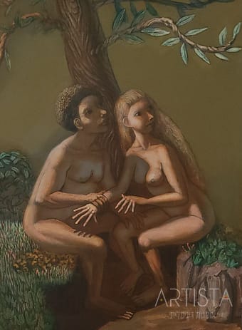 235-60X80CM OIL ON CANVAS