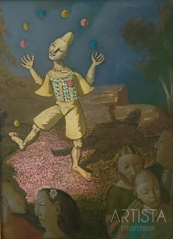 209-60X70CM OIL ON CANVAS