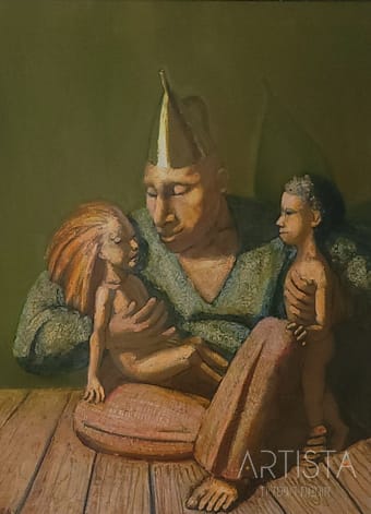 219-60X70CM OIL ON CANVAS