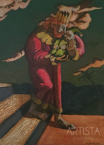 240-60X80CM OIL ON CANVAS