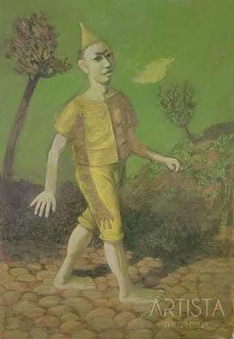 224-62X87CM OIL ON CANVAS