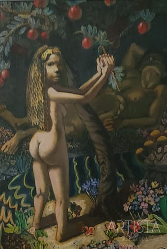 218-60X70CM OIL ON CANVAS