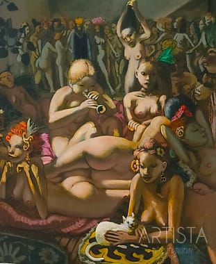 269-70X90CM OIL ON CANVAS 269-70X90CM OIL ON CANVAS