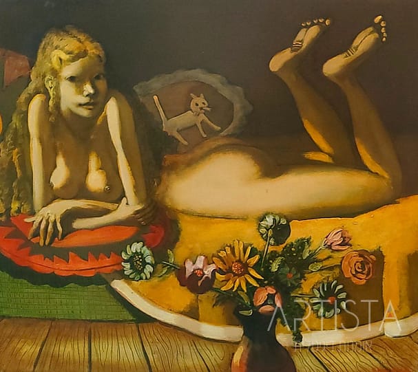 276-70X90CM OIL ON CANVAS