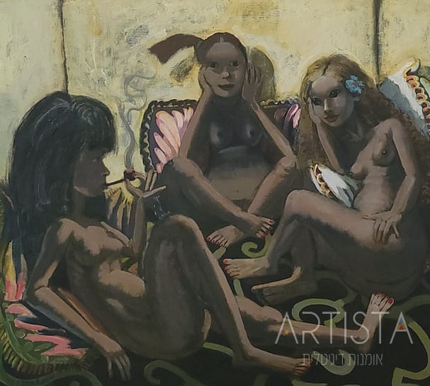 262-70X90CM OIL ON CANVAS