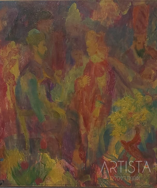 22-29X34CM OIL ON WOOD