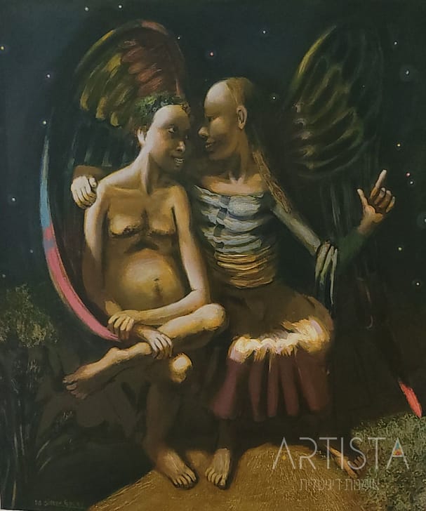 258-70X80CM OIL ON CANVAS