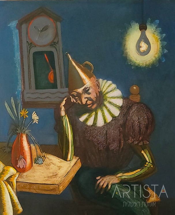 256-70X80CM OIL ON CANVAS