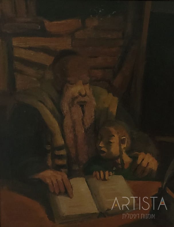 137-60X50CM OIL ON CANVAS