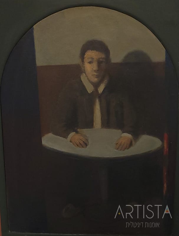 198-64X49CM OIL ON WOOD