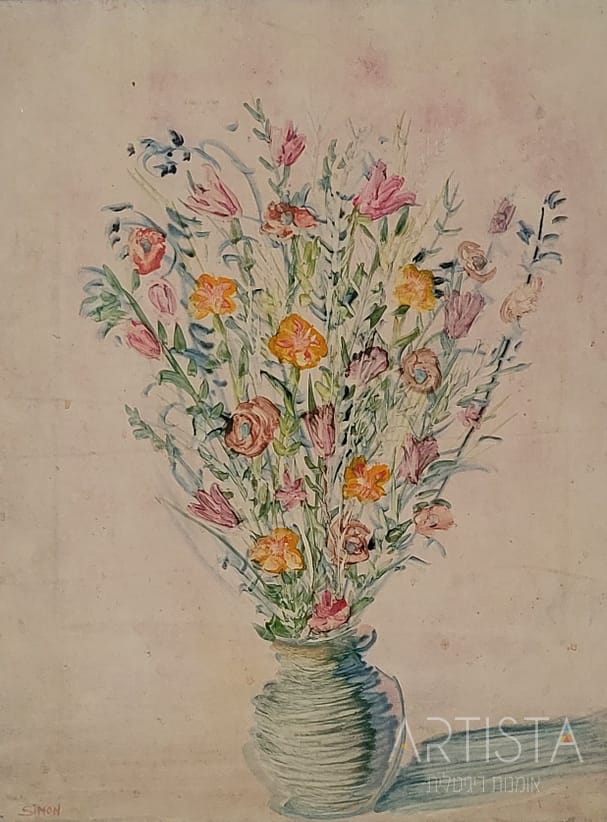 132-38X48CM OIL ON WOOD