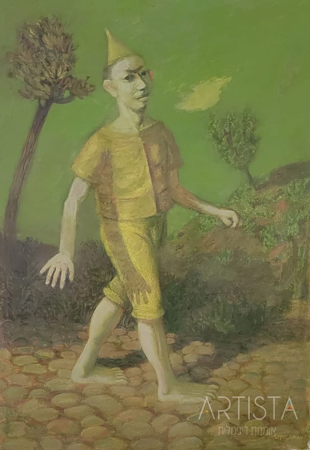 224-62X87CM OIL ON CANVAS