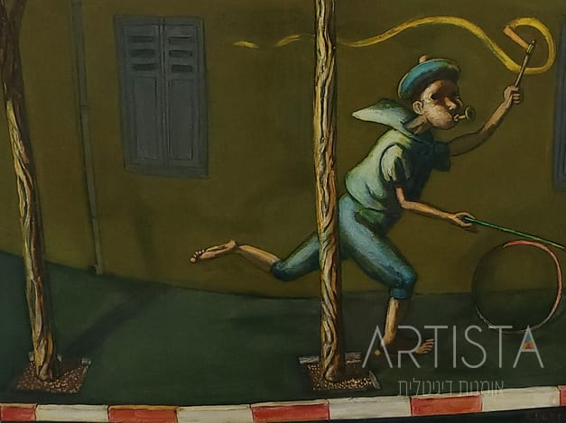 246-60X80CM OIL ON CANVAS