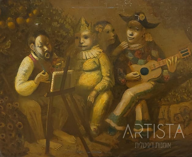 200-60X76CM OIL ON CANVAS