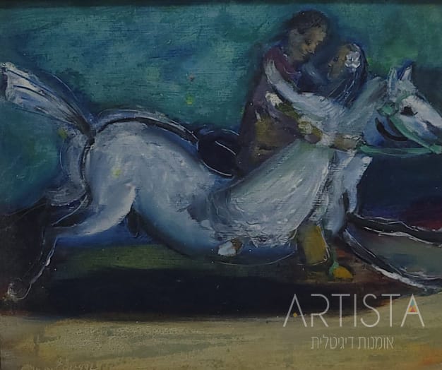 111-39X32CM OIL ON WOOD