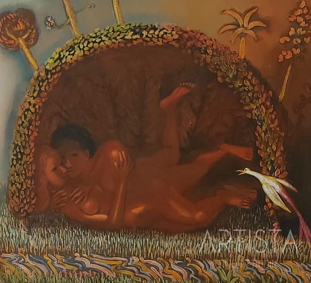 273-70X90CM OIL ON CANVAS