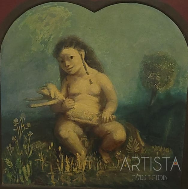 20742X42CM OIL ON WOOD