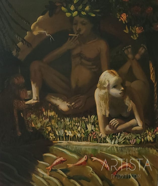 277-70X90CM OIL ON CANVAS