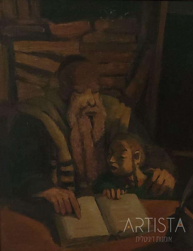 137-60X50CM OIL ON CANVAS