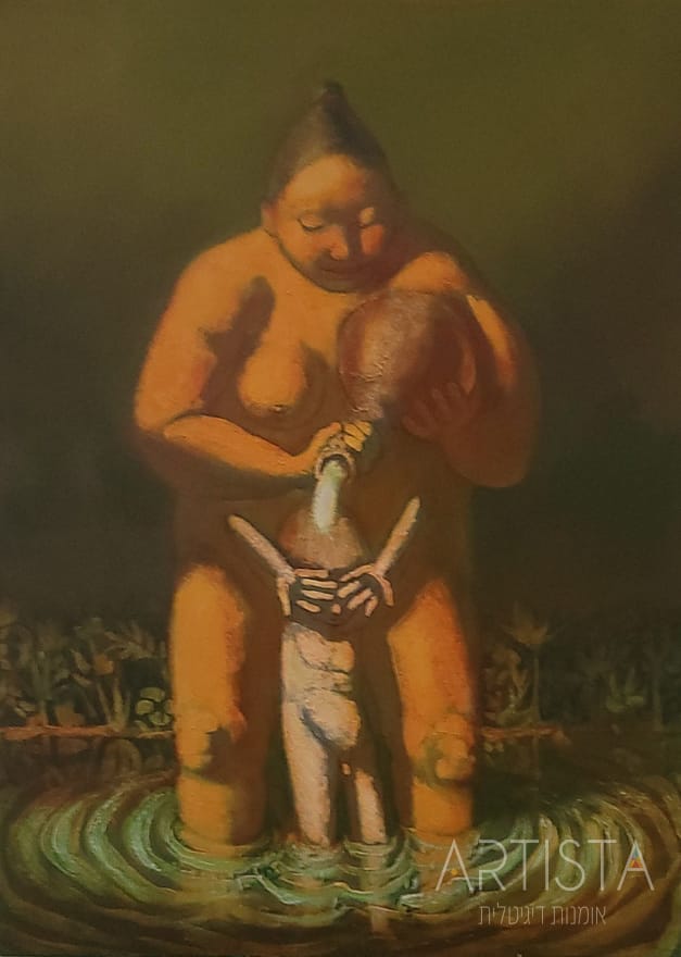 244-60X80CM OIL ON CANVAS